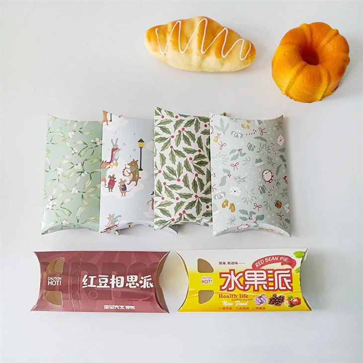 Fruit Apple Pie Pillow Box