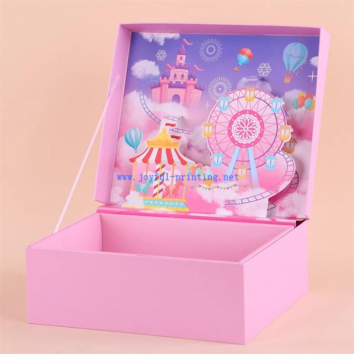 Rainbow Paradise Children's Cartoon Three-dimensional Gift Box